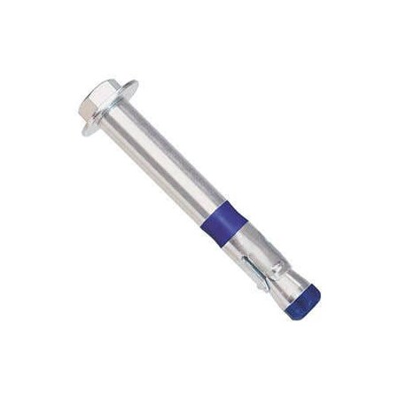 Powers Fasteners Sleeve Expansion Anchor, 1/2" Dia., 5-3/4" L, Carbon Steel Zinc, 25 PK POW 6936SD